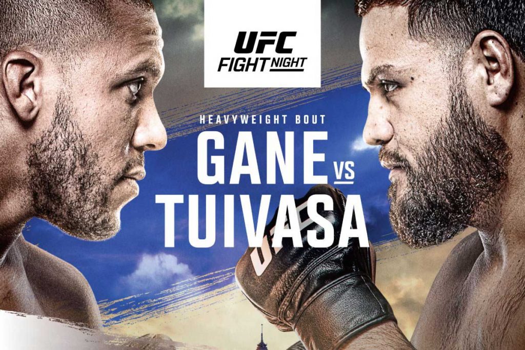 ufc paris gane tuivasa carte horaires comment regarder