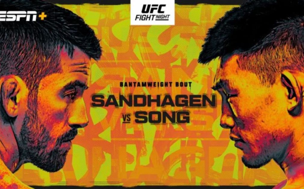 carte UFC sandhagen vs song