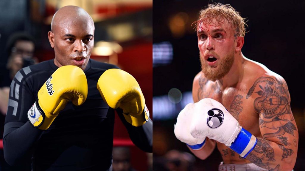 anderson silva jake paul