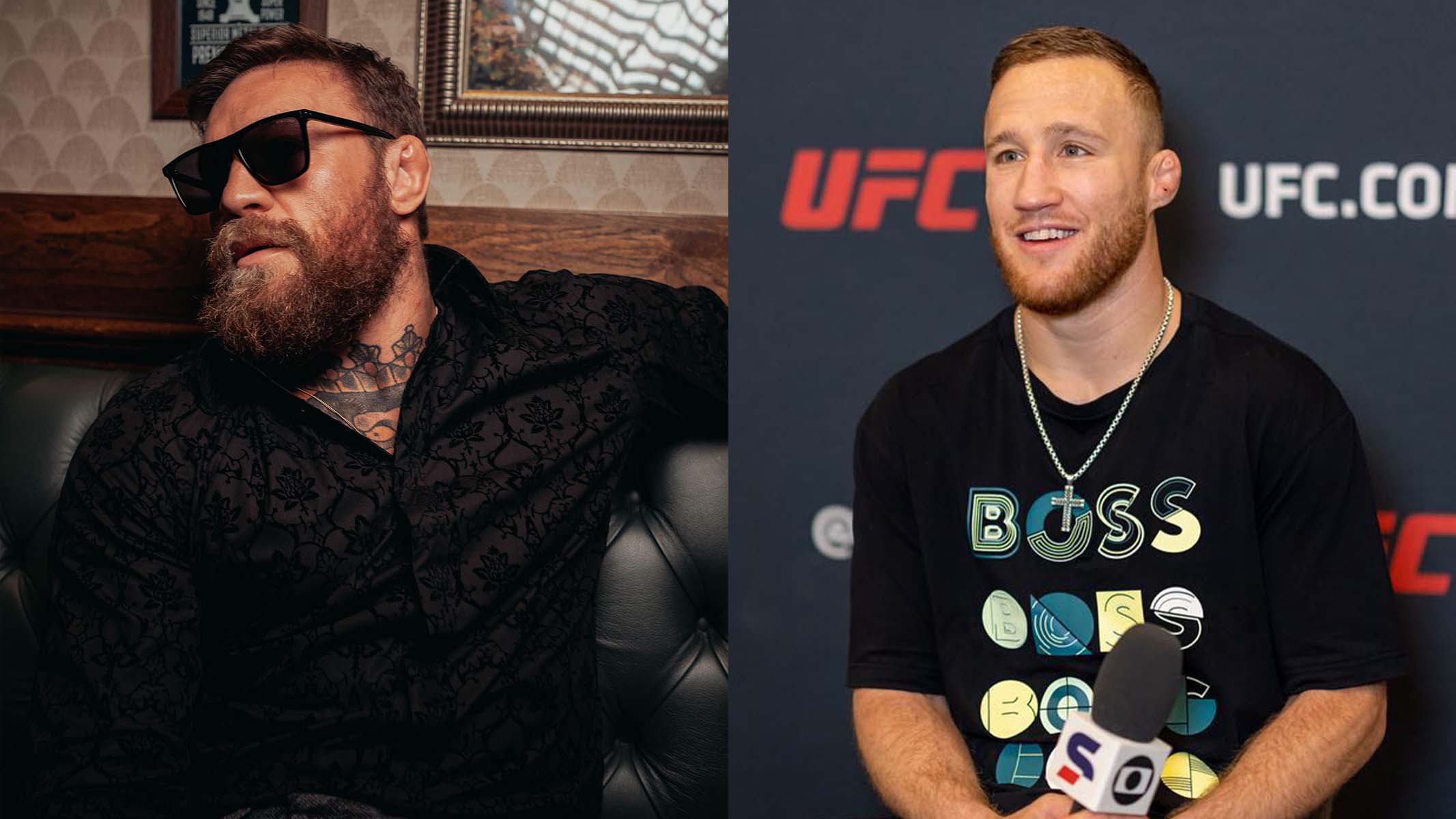 conor mcgregor justin gaethje