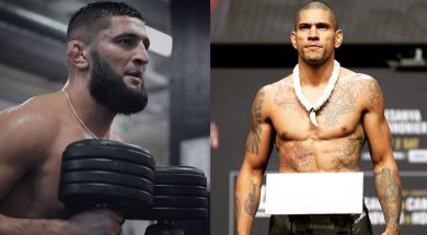 Khamzat et Alex Pereira