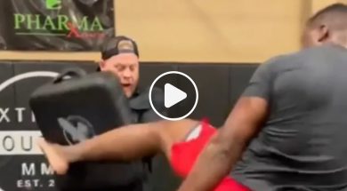 Ngannou Kick