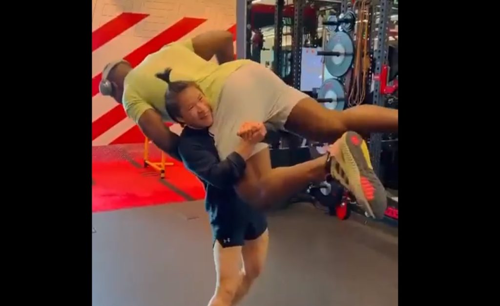 Zhang Weili Francis Ngannou