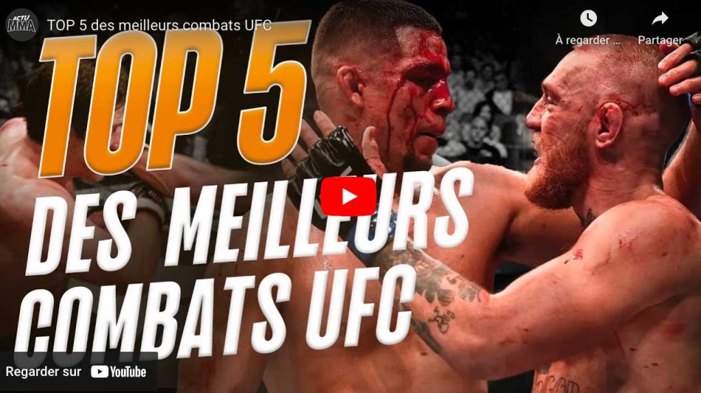 top 5 meilleurs combats UFC 