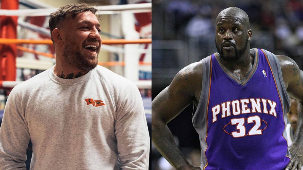 conor mcgregor shaquille o'neal
