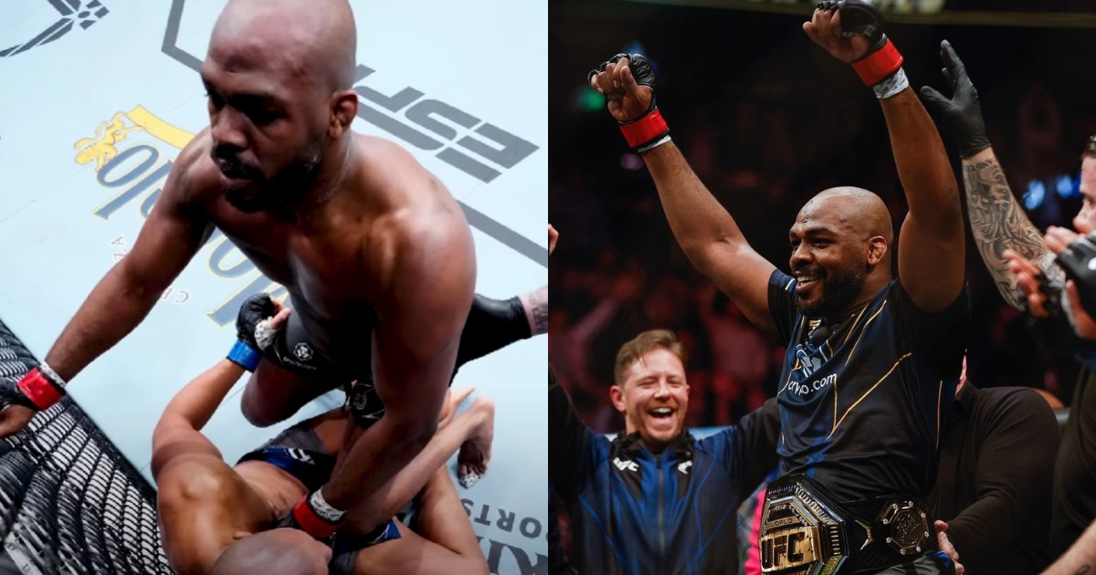 Jon Jones a entendu la colonne de ciryl gane se briser