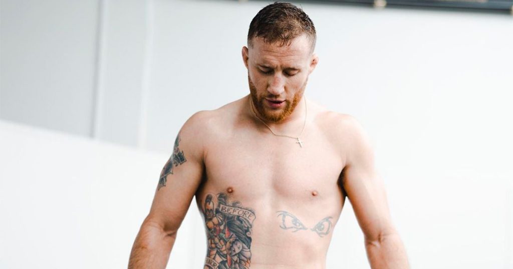 Justin Gaethje était effrayé avant d'affronter un combattant, il dévoile son nom