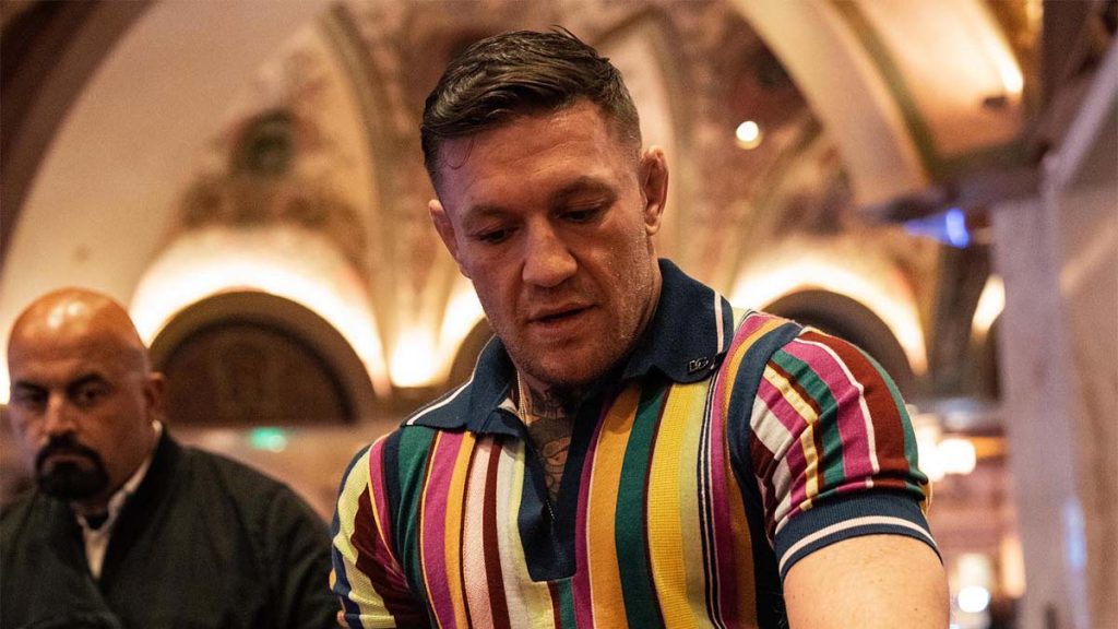 Conor McGregor veut abolir geste à l'UFC