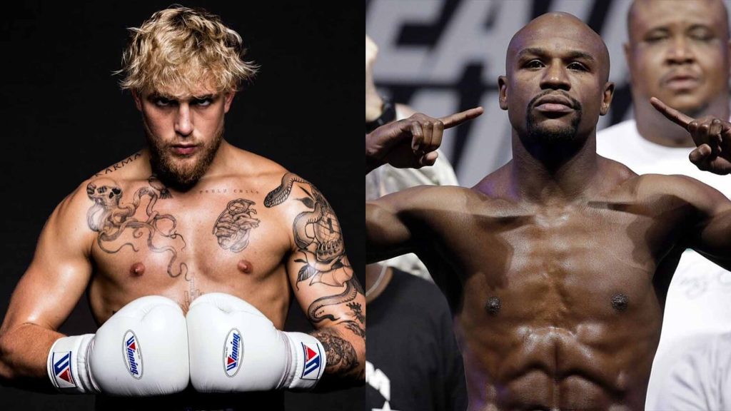 jake paul lance un challenge a Floyd Mayweather