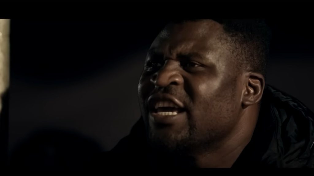 reaction francis ngannou defaite kamaru usman