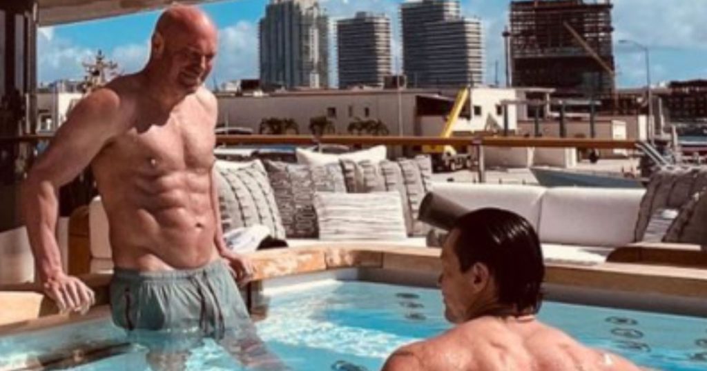 Dana White transformation physique