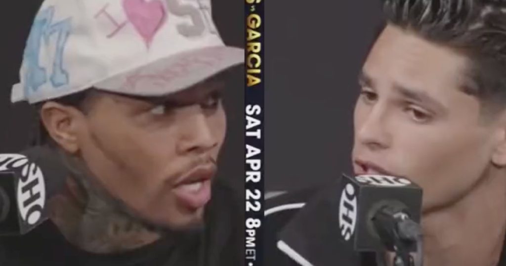 Gervonta Davis vs. Ryan Garcia : la tension monte en conférence de presse !