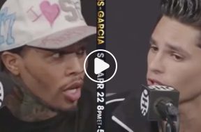 Gervonta-Davis-Ryan-Garcia-Boxe-Conférence-de-presse-vidéo