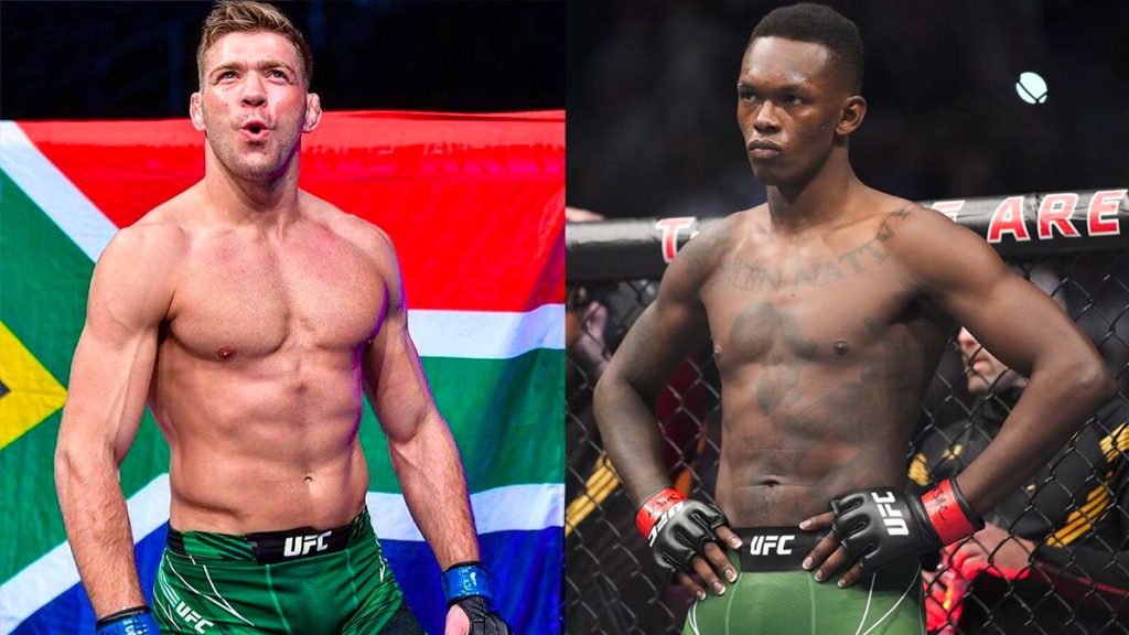 Israel Adesanya attaque violemment Dricus Du Plessis, il le prend en chasse