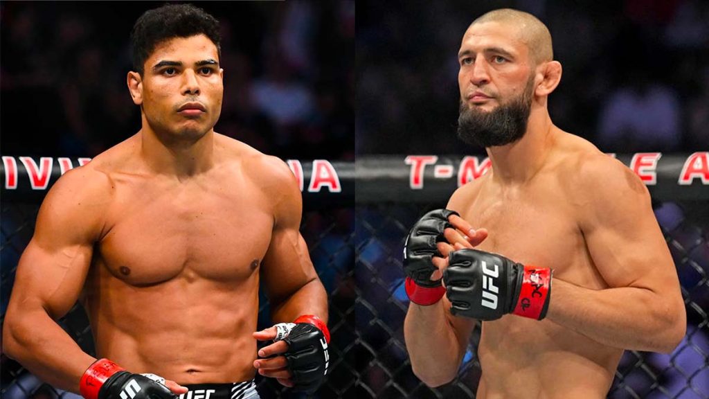 Khamzat Chimaev vs. Paulo Costa ciblé pour l'UFC 294, les révélations d'un grand nom de l'UFC