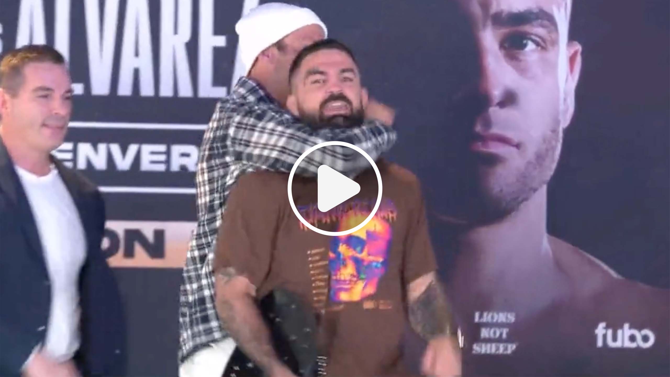 Luke Rockhold et Mike Perry font monter la pression lors d'un face à face imprévisible