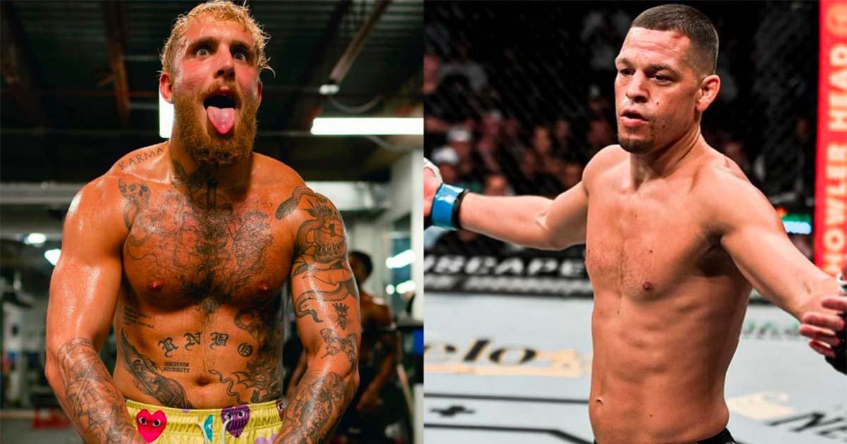 La tension monte entre Nate Diaz et Jake Paul, les cotes de paris sont dévoilées