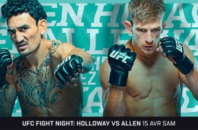 UFC-Holloway-Allen-carte-horaires-comment-regarder-MMA