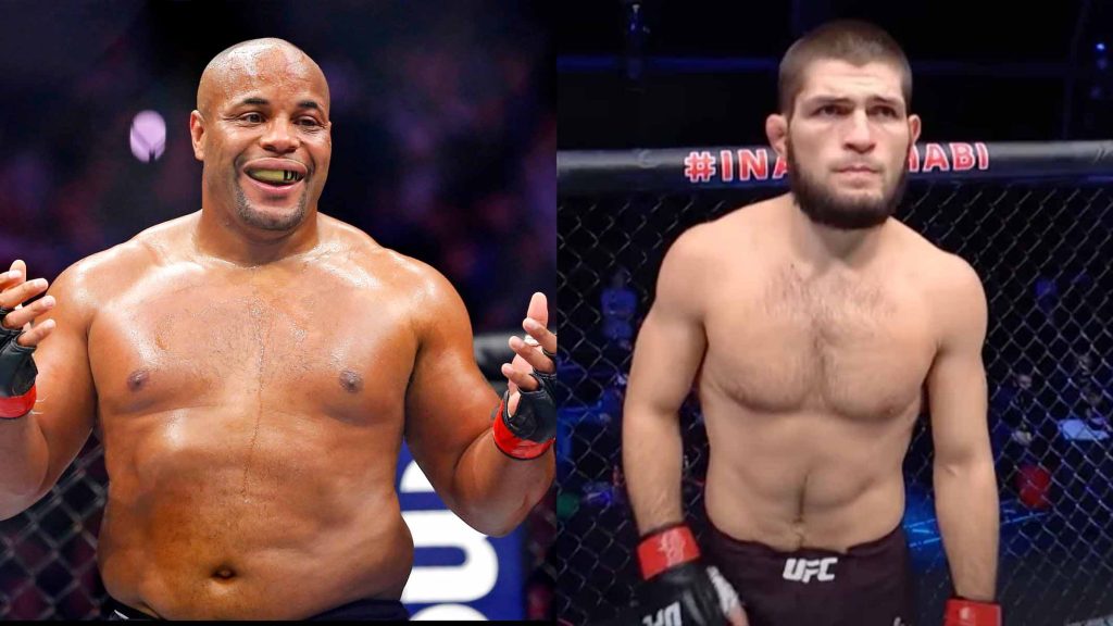 Daniel Cormier se moque de la liste de GOAT de Khabib