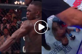 israel-adesanya-celebration-UFC-287-ko-alex-pereira-video