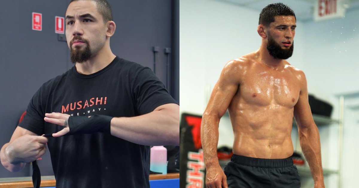 Robert Whittaker Khamzat Chimaev