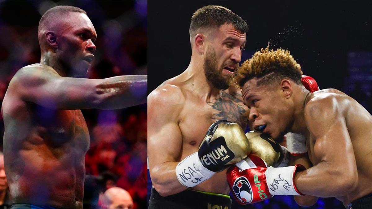 Israel Adesanya réagit au résultat controversé du combat entre Devin Haney et Vasyl Lomachenko