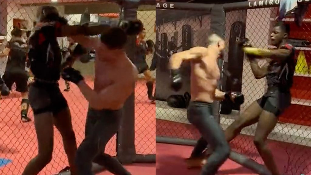 MMA - Un sparring dégénère, les deux combattants s'envoient d'énormes frappes
