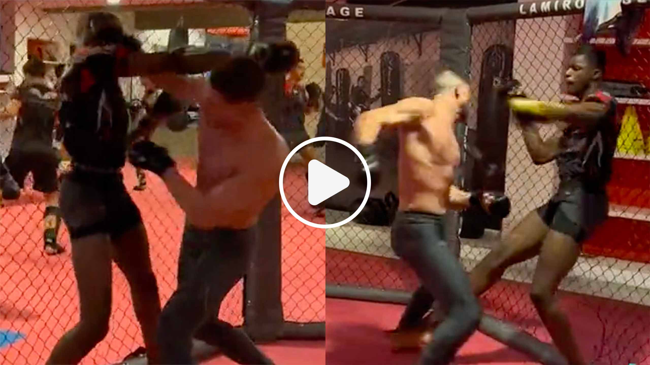MMA - Un sparring dégénère, les deux combattants s'envoient d'énormes frappes