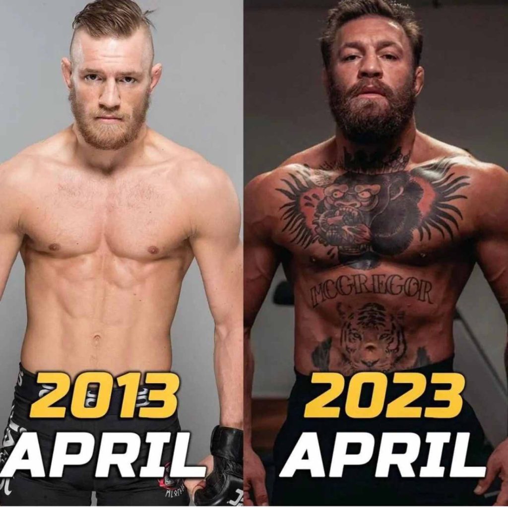 Conor McGregor entre 2013 et 2023