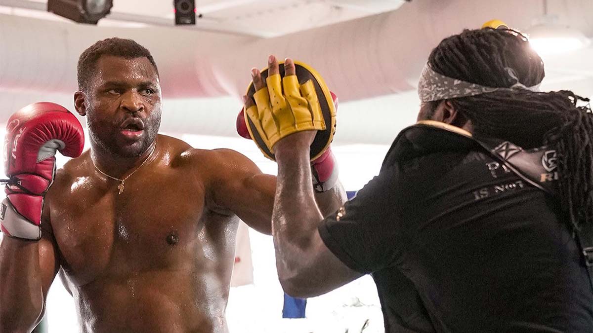 francis ngannou veut affronter anthony joshua en boxe