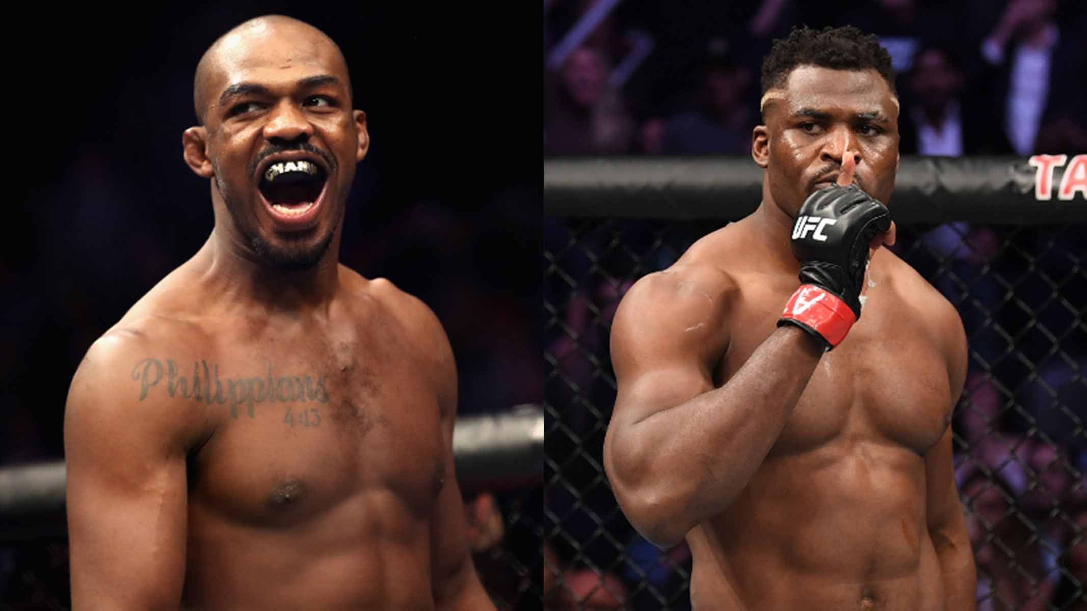 Jon Jones s'en prend à Francis Ngannou