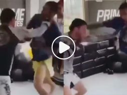 Charles-Oliveira-MMA-Sparring-KO-Vidéo