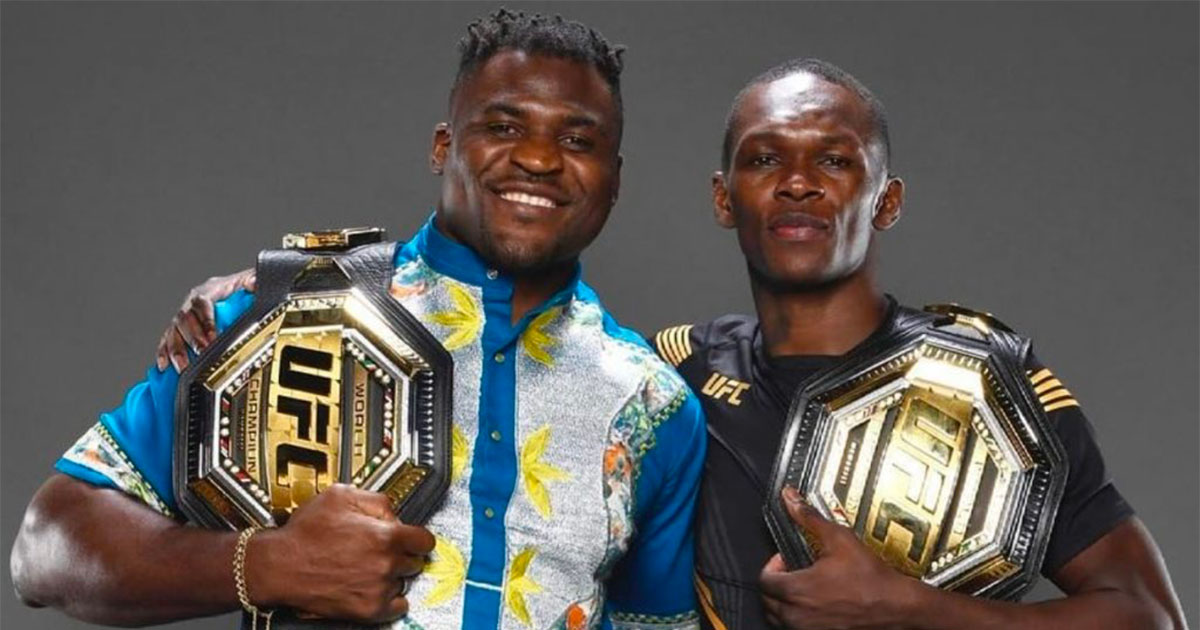 Francis Ngannou reviendra à l'UFC, les mots du champion Israel Adesanya