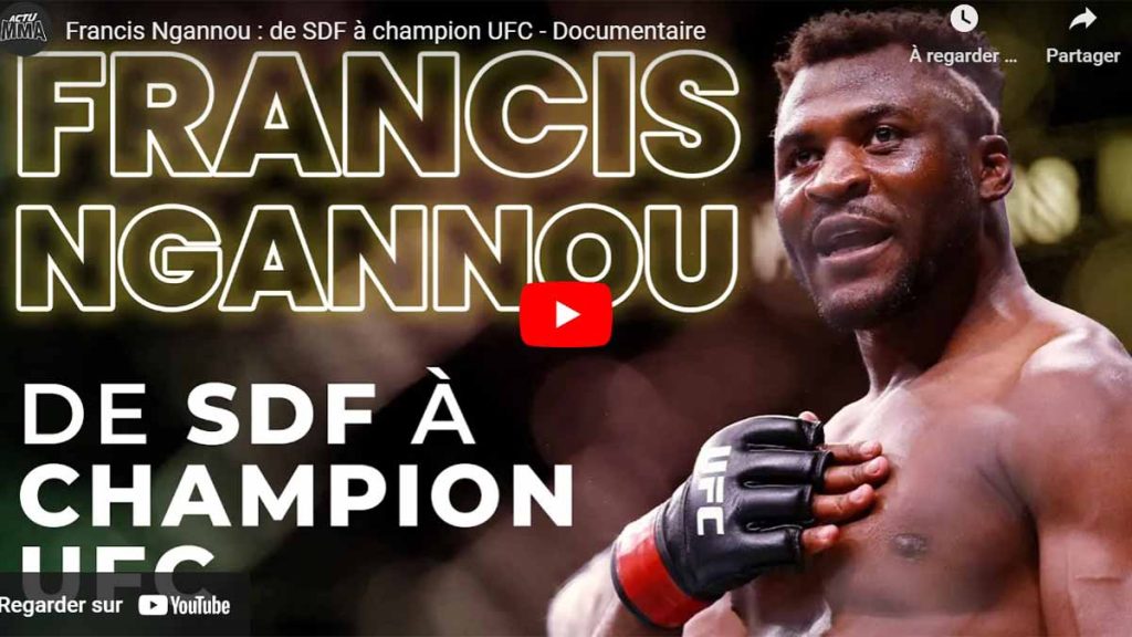 Documentaire Francis Ngannou combattant de MMA UFC PFL