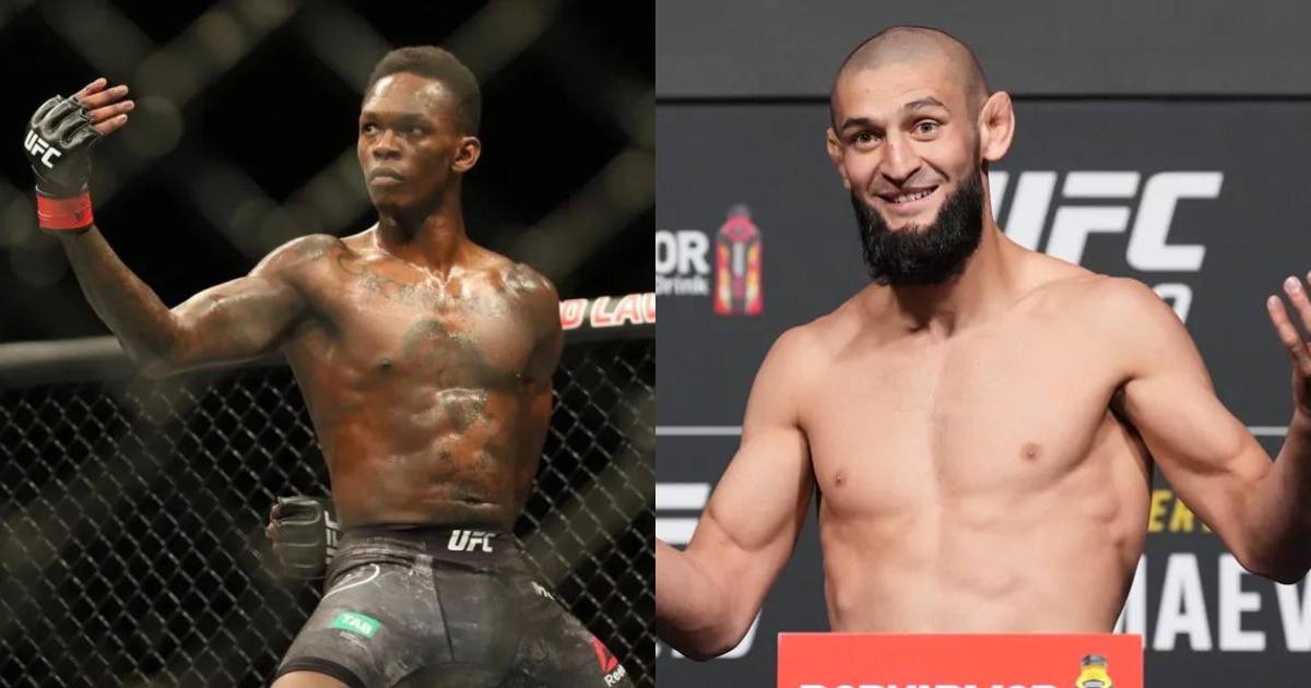 Israel Adesanya Khamzat Chimaev