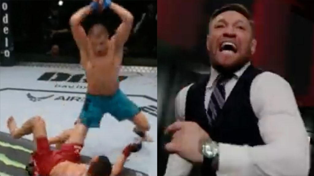 Conor McGregor explose de joie quand son élève claque un gros KO sur le TUF 31