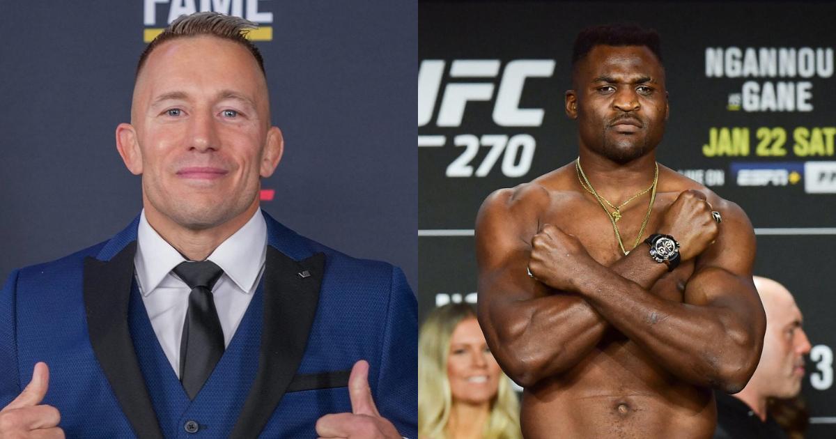 georges saint-pierre francis ngannou