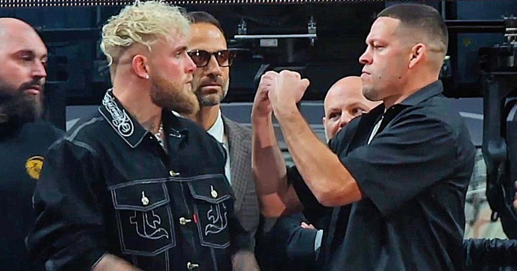 Jake Paul fait une offre à 10 millions de dollars à Nate Diaz !