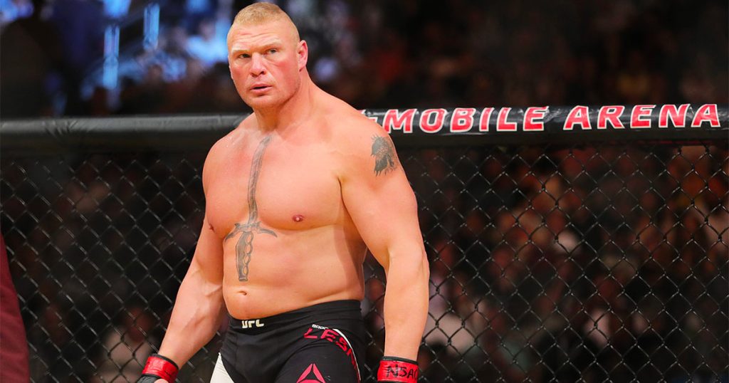 Brock Lesnar, bientôt de retour à l'UFC ?! Dana White répond