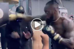 Deontay-Wilder-Entraînement-Anthony-Joshua-Frappes-Vidéo