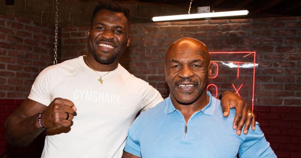 C'est officiel : Mike Tyson est l'entraîneur de Francis Ngannou pour son combat contre Tyson Fury