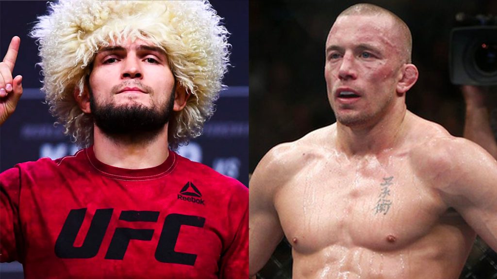 Khabib a demandé une somme astronomique pour affronter Georges St-Pierre en grappling