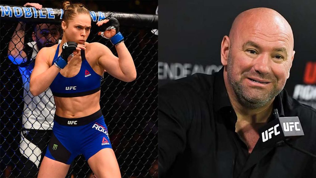 Ronda Rousey, bientôt de retour à l'UFC ? La réponse de Dana White