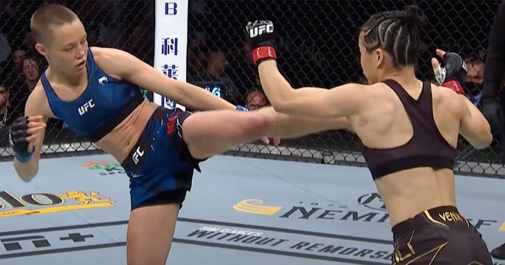 Revivez le plus beau KO de Rose Namajunas, adversaire de Manon Fiorot à l'UFC Paris