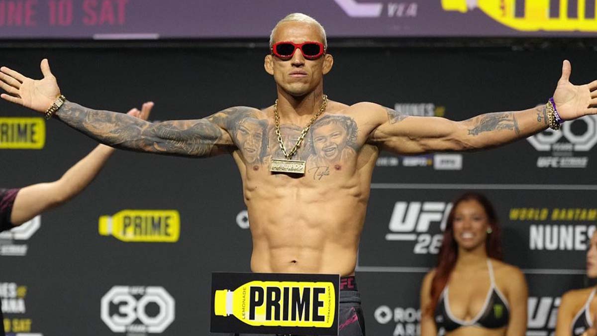 Charles Oliveira revient sur l'erreur qu'il a fait contre Islam Makhachev