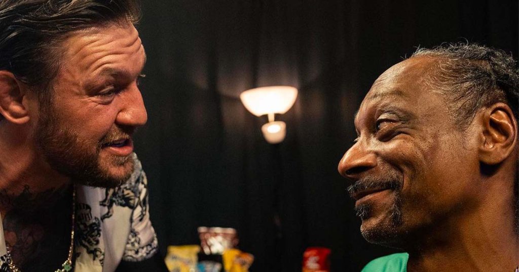 Conor McGregor et Snoop Dogg se rencontrent à Dublin 