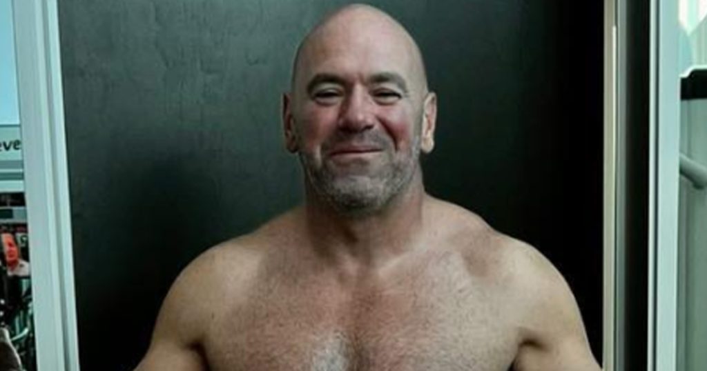 Dana White dévoile une photo de sa transformation physique, il est énorme