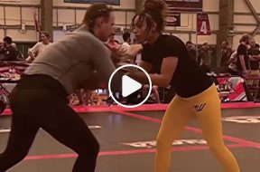 Femme-61kg-soumet-femme-transgenre-90kg-MMA-BJJ-Vidéo