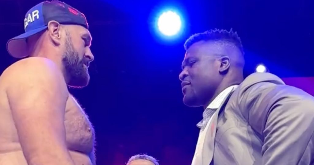 Tyson Fury vs. Francis Ngannou : le premier face à face