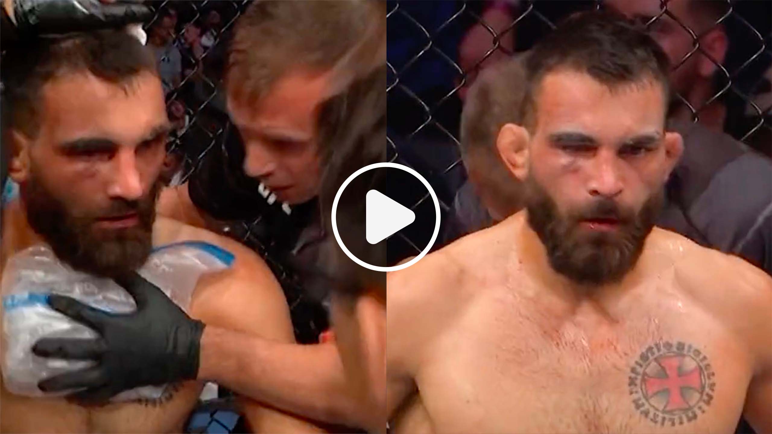 UFC Paris : quand Daniel Woirin demande à un Benoît Saint-Denis possédé de se calmer